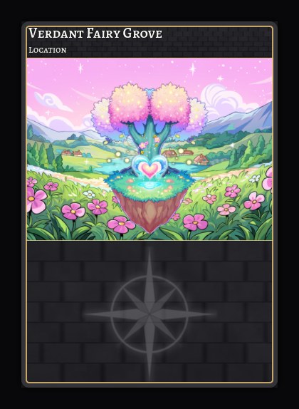Verdant Fairy Grove, a Location