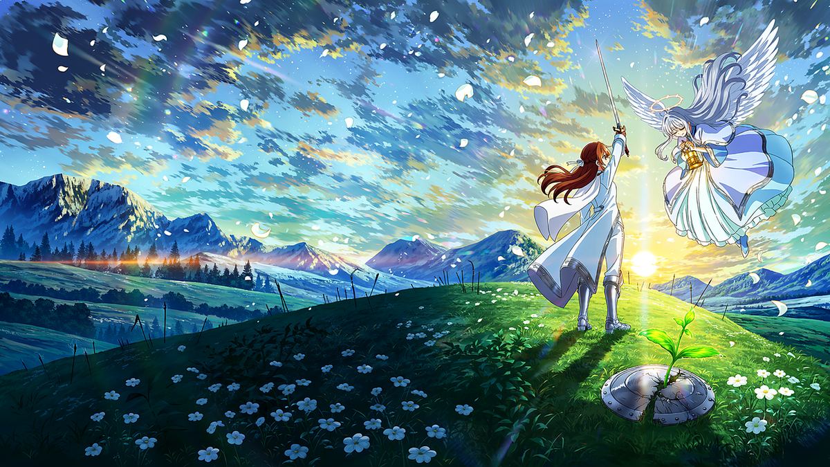 First Light title painting